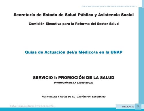 Guia de Actuacion Medico UNAP - Ministerio de Salud Pública