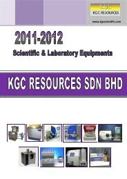 PRODUCT.CATALOG.Gene.. - KGC Resources Sdn Bhd
