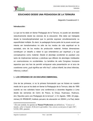 Pedagogia de la ternura.pdf - Insumisos