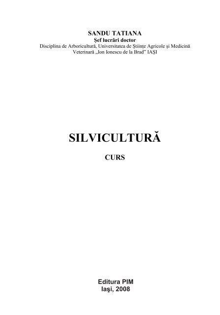 Silvicultura Curs - PIM Copy