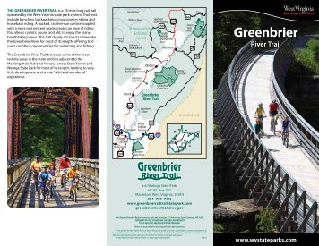 Greenbrier River Trail - West Virginia Department of Commerce