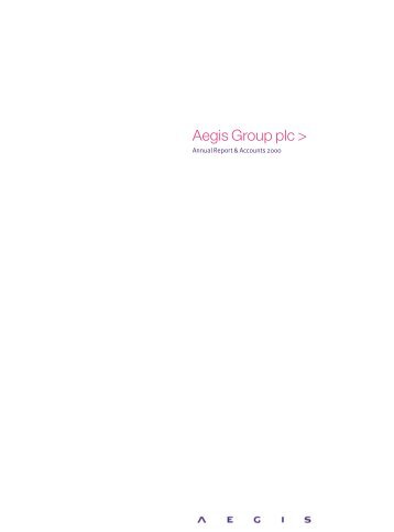 Aegis Group plc > - Aegis Media