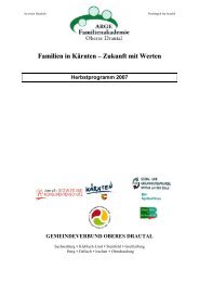 Familien in KÃ¤rnten â Zukunft mit Werten