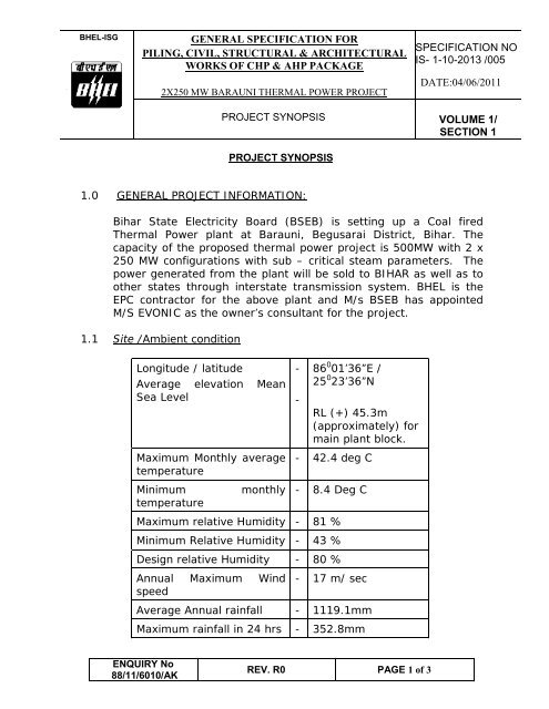 1 - BHEL - Industrial Systems Group