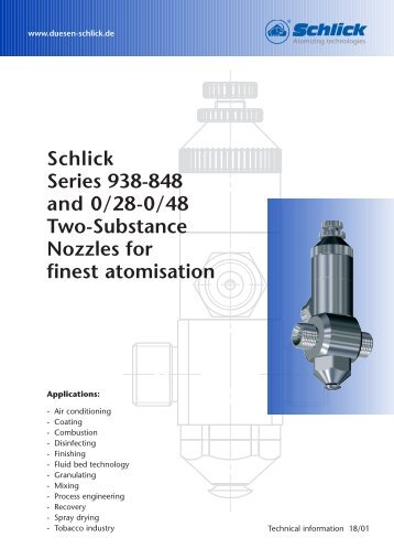 Series 938-0/48 - DÃ¼sen-Schlick GmbH