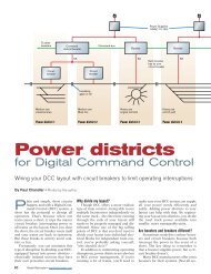 Power Districts for Digital Command Control - Tony's Train Exchange