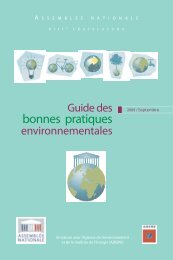 Guide des bonnes pratiques environnementales - AssemblÃ©e ...