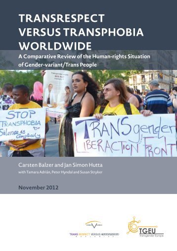 a comparative review of the human-rights situation of Gender-variant ...