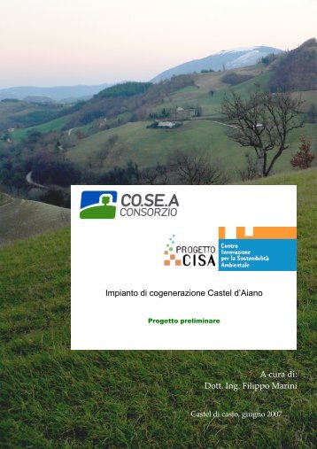 Impianto di cogenerazione Castel d'Aiano A cura di ... - Centro CISA