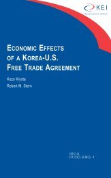 the full publication PDF - Korea Economic Institute