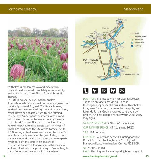 Countryside Guide - Huntingdonshire District Council