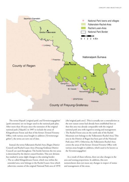 Preparation of the National  Park Plan - Nationalpark Bayerischer Wald