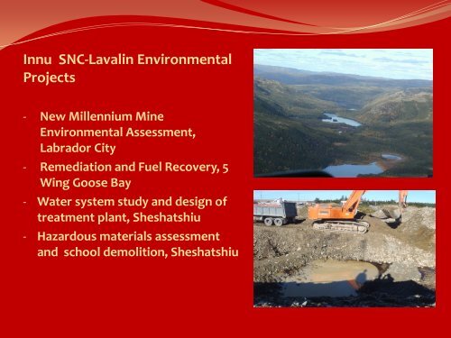 Booming Labrador!: Innu Business Development Initiatives - NEIA