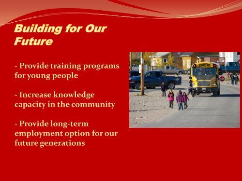 Booming Labrador!: Innu Business Development Initiatives - NEIA