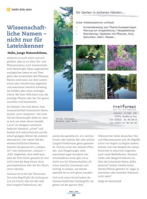 NiKK Naturschutz im Kreis Kleve - NABU Kleve e.V.