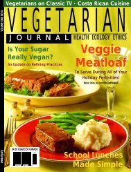 Is Your Sugar Vegan? - The Vegetarian Resource Group