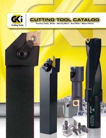 Cutting tool Catalog - GKI Cutting Tools