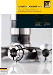 SCHLENKER SPANNWERKZEUGE - Tool-Part, Your tooling partner.