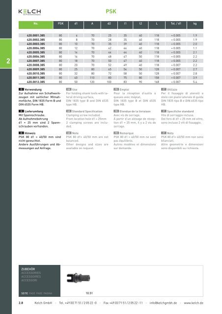 Produktkatalog 2012|13 PrÃ¤zisionswerkzeuge