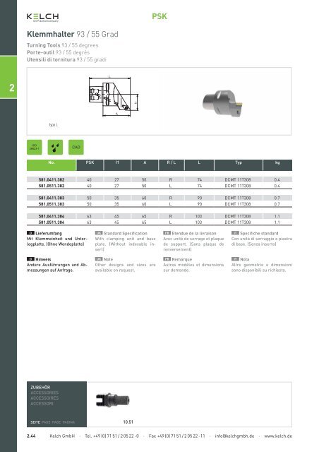 Produktkatalog 2012|13 PrÃ¤zisionswerkzeuge