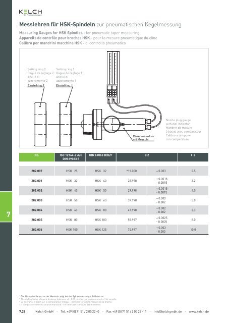 Produktkatalog 2012|13 PrÃ¤zisionswerkzeuge