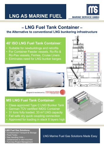 LNG Fuel Tank Container - Marine Service GmbH