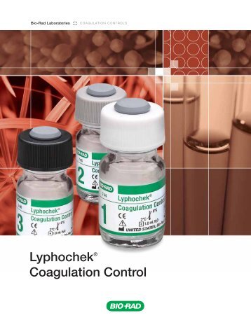 Lyphochek® Coagulation Control - QCNet