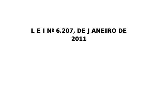 LOA - 2011 - Prefeitura Municipal do Natal