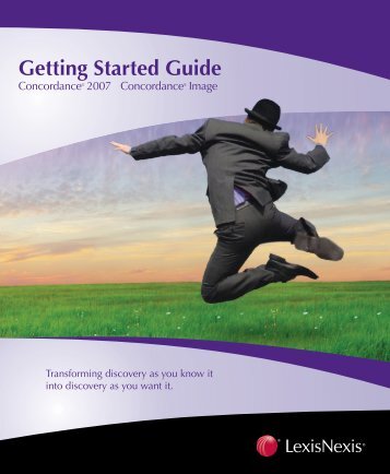Getting Started Guide - LexisNexis