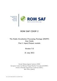 ROPP User Guide - ROM SAF