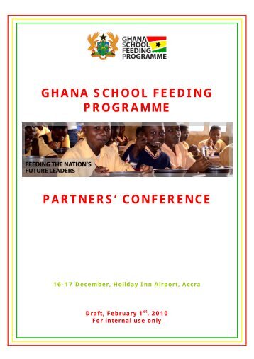 Ghana School Feeding Programme - Partner's Conference