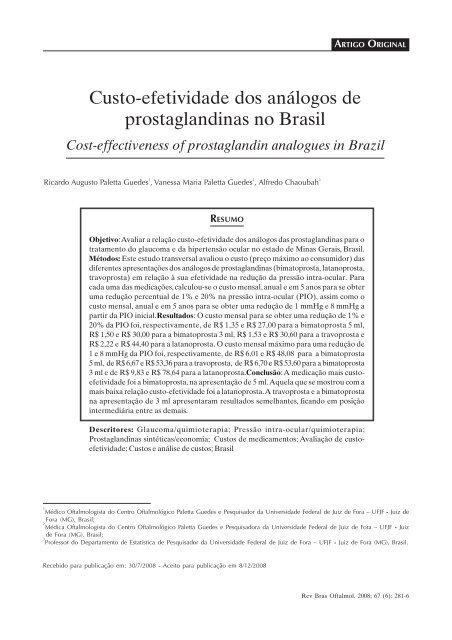 Nov-Dez - Sociedade Brasileira de Oftalmologia