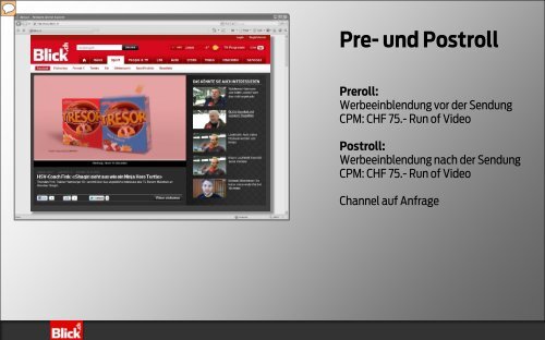 Blick.ch Video Werbung - Go4media