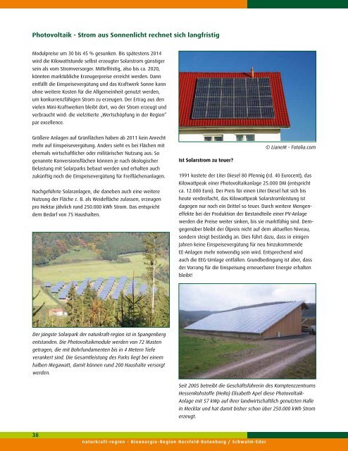 Energiemagazin - naturkraft region