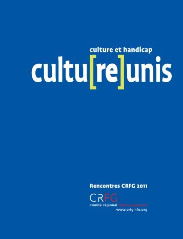 publication Cultu(re)unis - CRFG