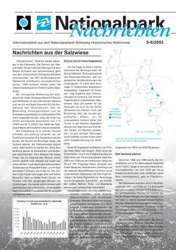 Nachrichten aus der Salzwiese - Nationalpark Wattenmeer