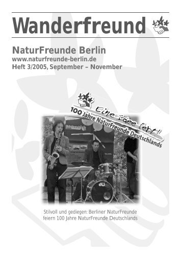 Wanderfreund 3-2005 - Naturfreunde Berlin eV