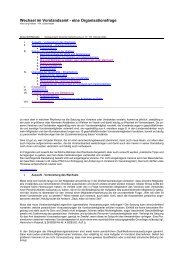 Wechsel im Vorstandsamt - eine Organisationsfrage - gartenfreunde ...