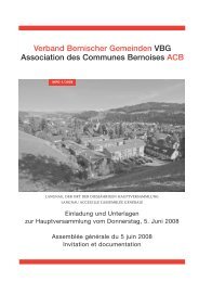 VBG_Info_1_2008 - BEGEM - Berner Gemeinden