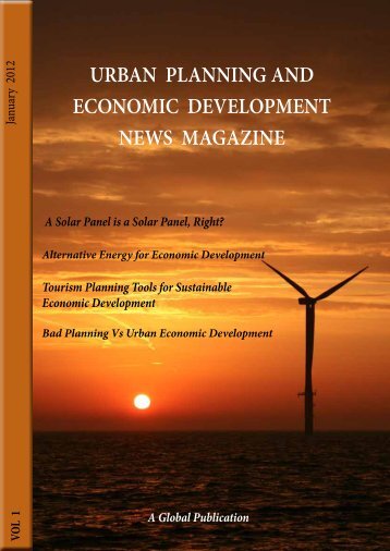urban planning and economic development news magazine