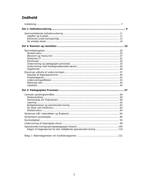 Kvalitetsrapport 2009 - Fredensborg Skole