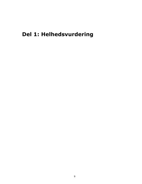 Kvalitetsrapport 2009 - Fredensborg Skole