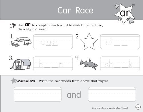 and Car Race - Starfall