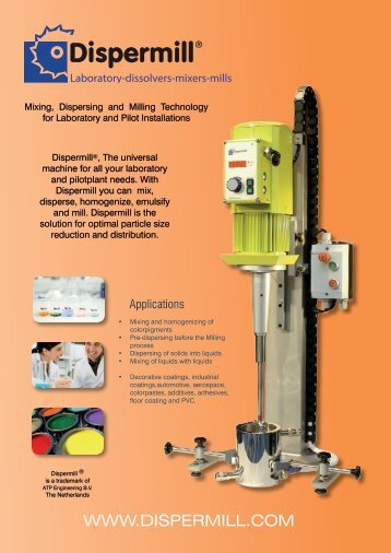 Laboratory-dissolvers-mixers-mills