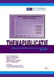 Themapublicatie meeroken bij kinderen van 0 tm 18 jaar - Stivoro