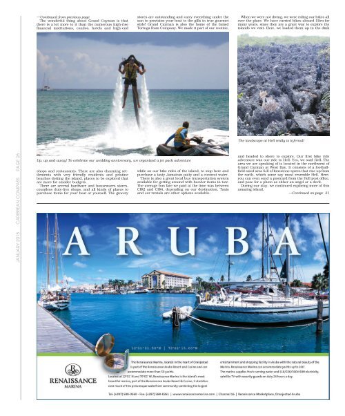 Caribbean Compass Yachting Magazine January 2015