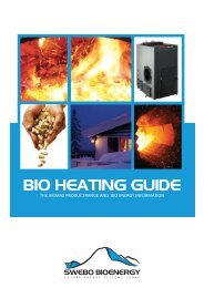 SWEBO Bio Burners - Biomass Fuel Solution