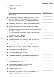 Kultur und Schule Checkliste // Seite 1/3 Pressearbeit 07 ...