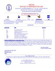 Edition 08 of 2008. - Indian Naval Hydrographic Department