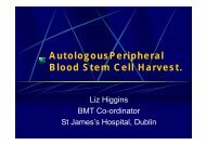 Liz Higgins - Haematology Association of Ireland